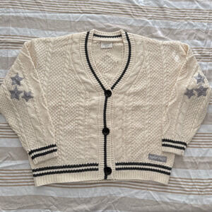 Taylor Swift NIB | authentic The Cardigan Folklore holiday cream sweater | Med